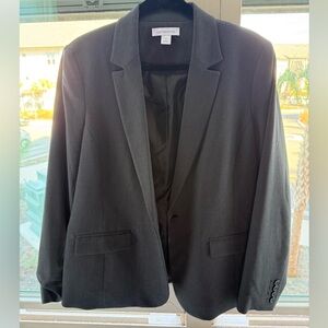 Liz Claiborne Charcoal Blazer